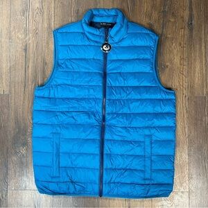 Men’s Swiss Tech Blue Puffer Vest SZ LG